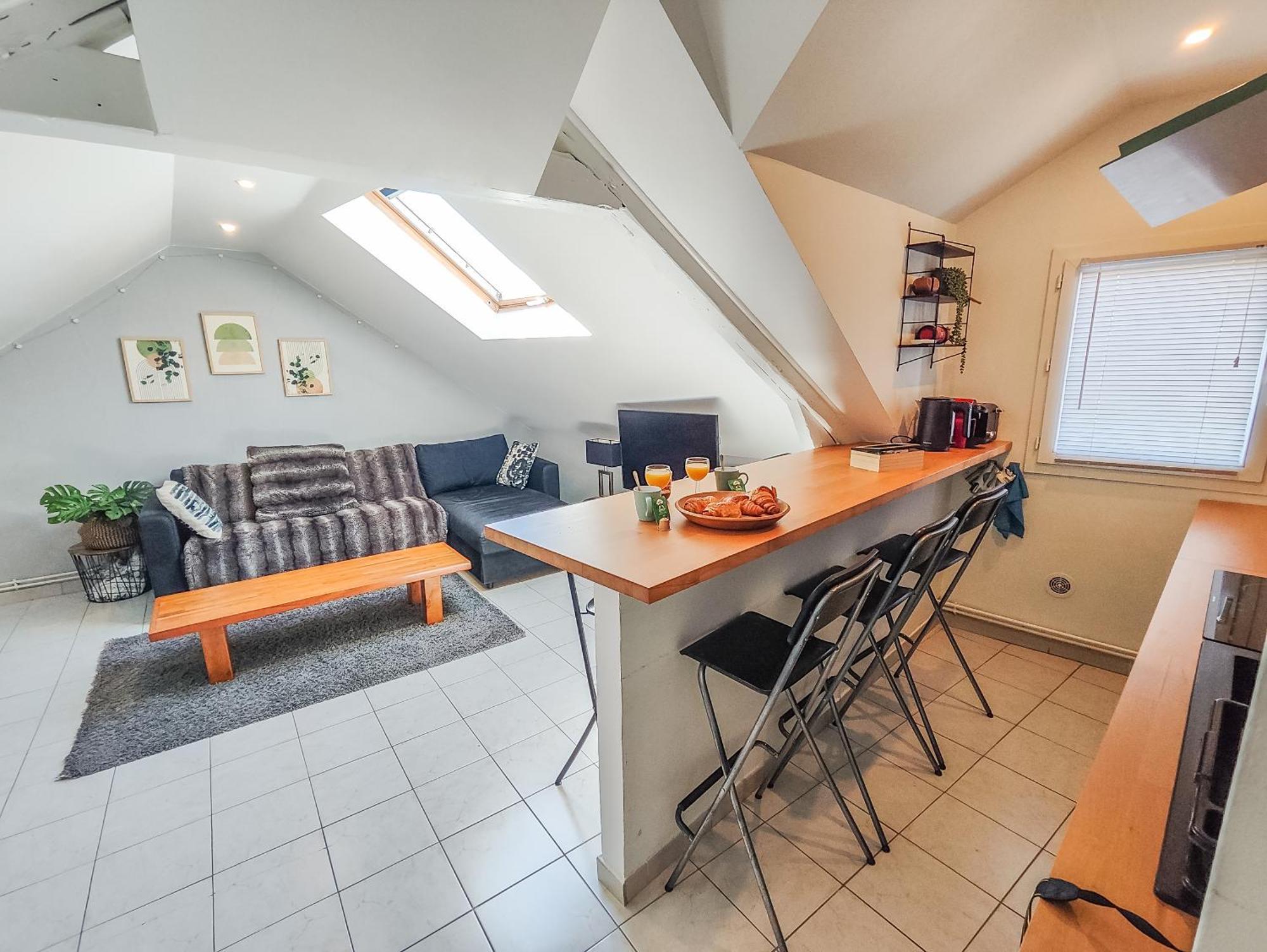 Le Havre Sanvic - Appartement Chaleureux Buitenkant foto